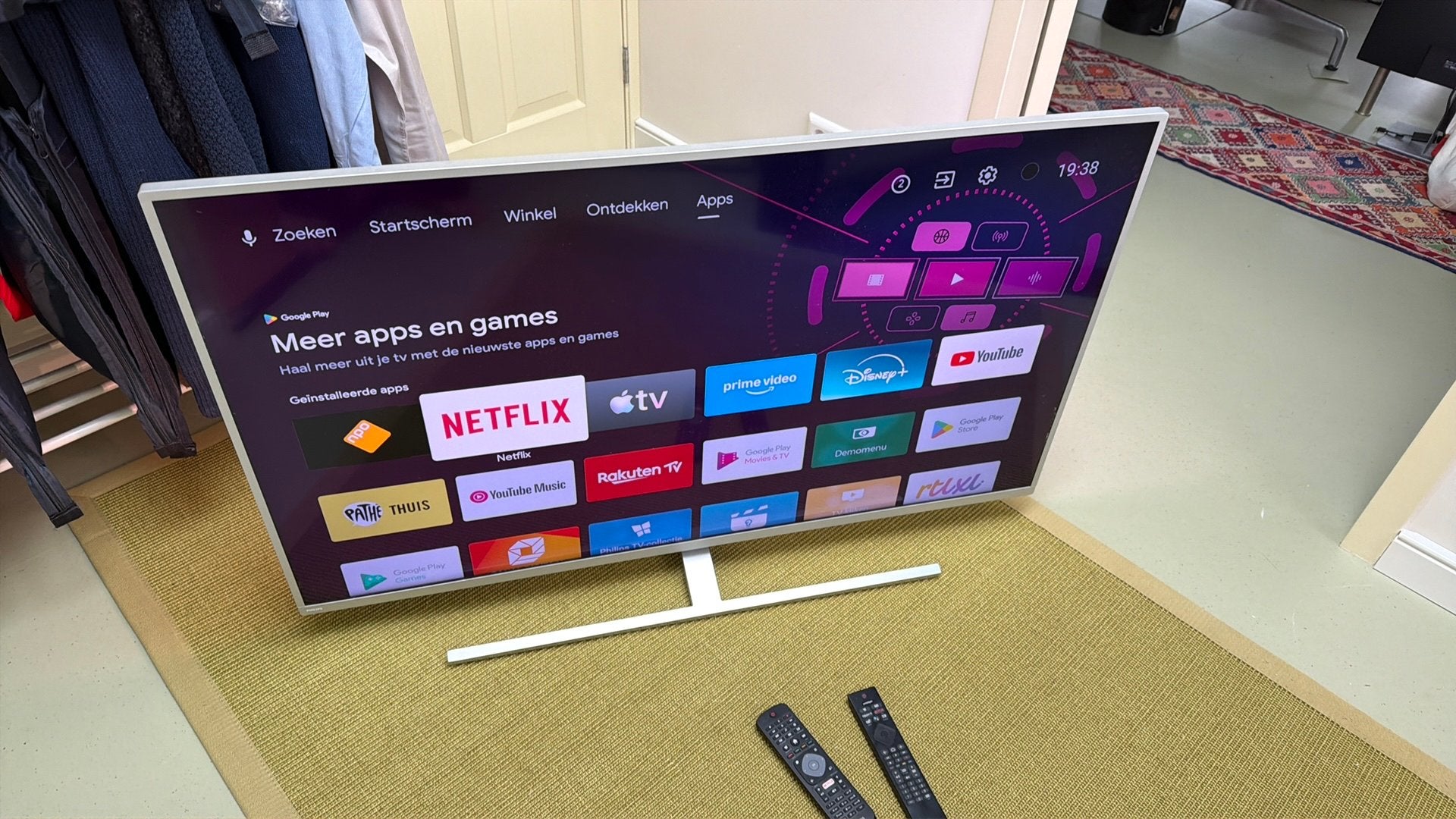 Philips Smart TV 2020 zo goed als nieuw ambilight, Ophalen, Philips, LED, 50 Hz