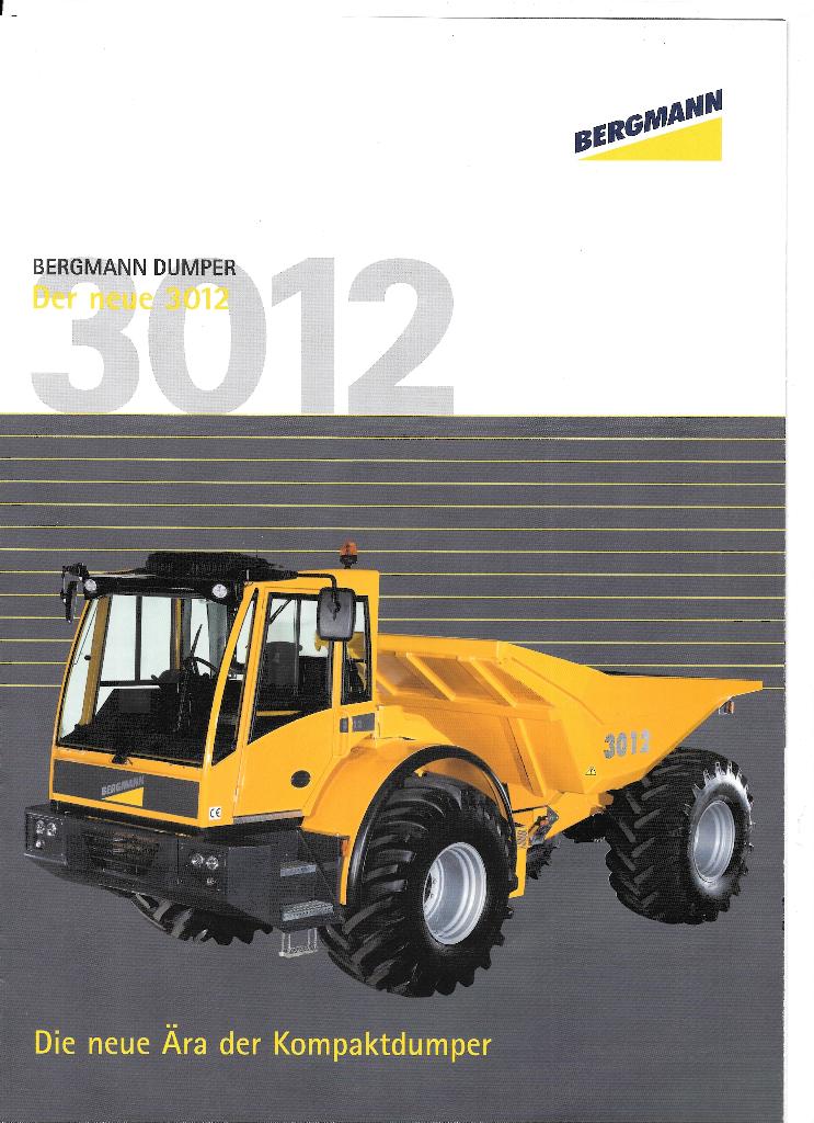 BERGMANN dumper, Ophalen of Verzenden, Zo goed als nieuw, Overige merken