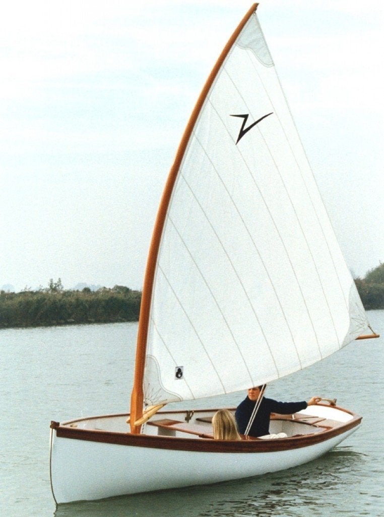 zeilboot, ontwerp "Volante", Ophalen, Gebruikt, Polyester, Anker