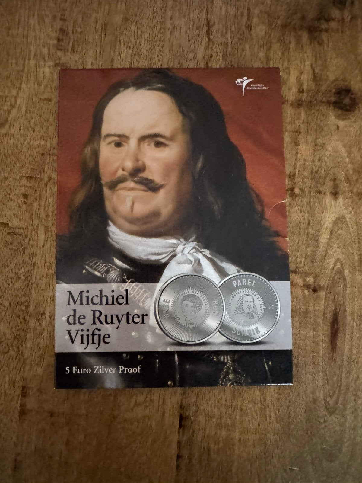Michiel de Ruyter Vijfje 2007 - 5 Euro Zilver Proof, Setje, Koningin Beatrix, Zilver, Euro's