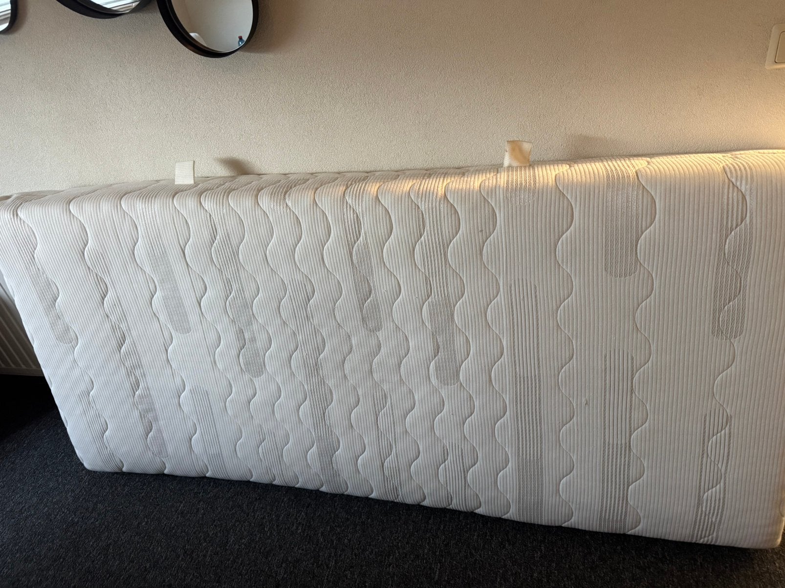 Net matras.  20 cm dikte, Ophalen, Zo goed als nieuw, Eenpersoons