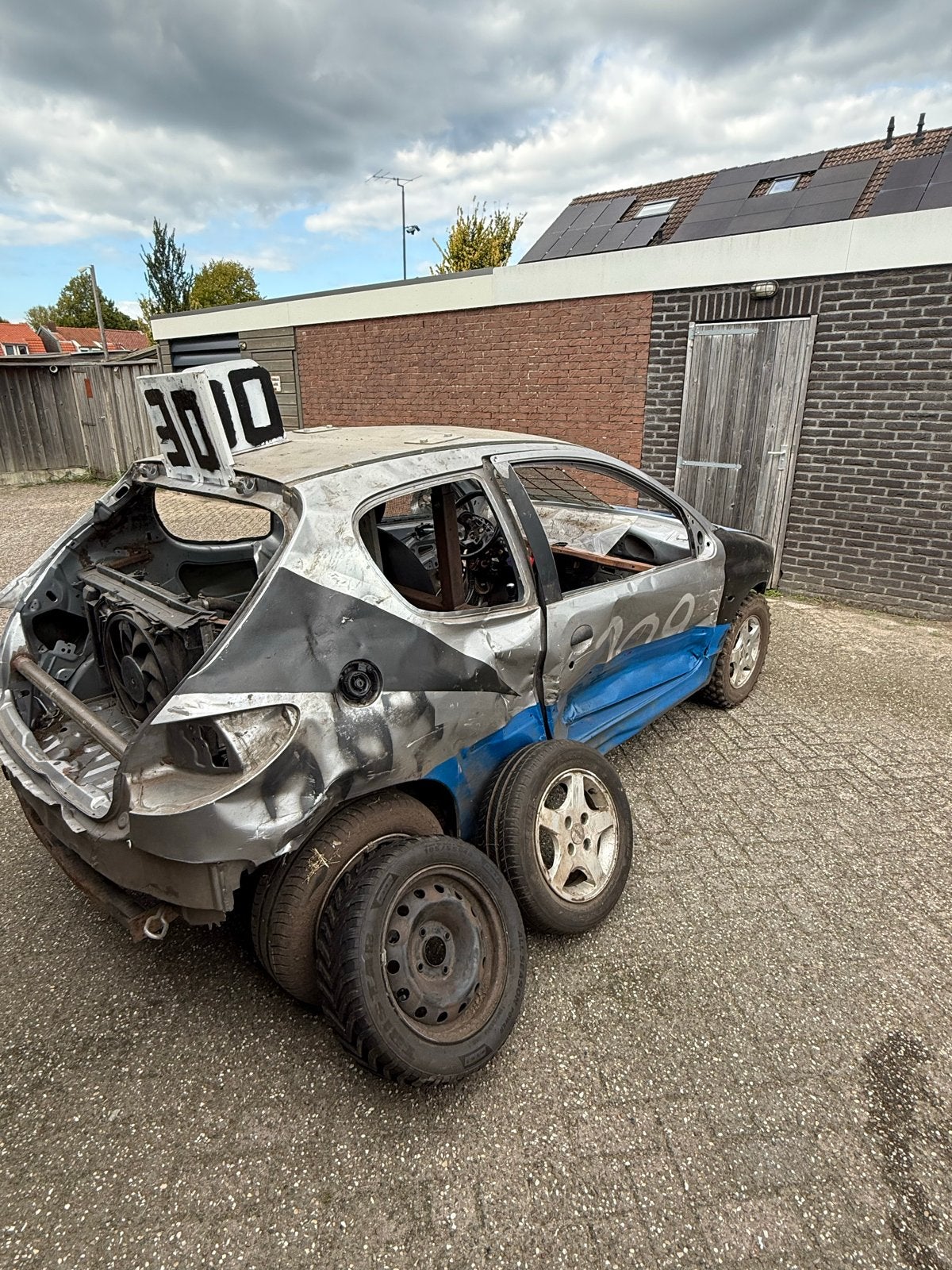 Peugeot 206 1.6 109 pk  cross auto, Gebruikt, Peugeot