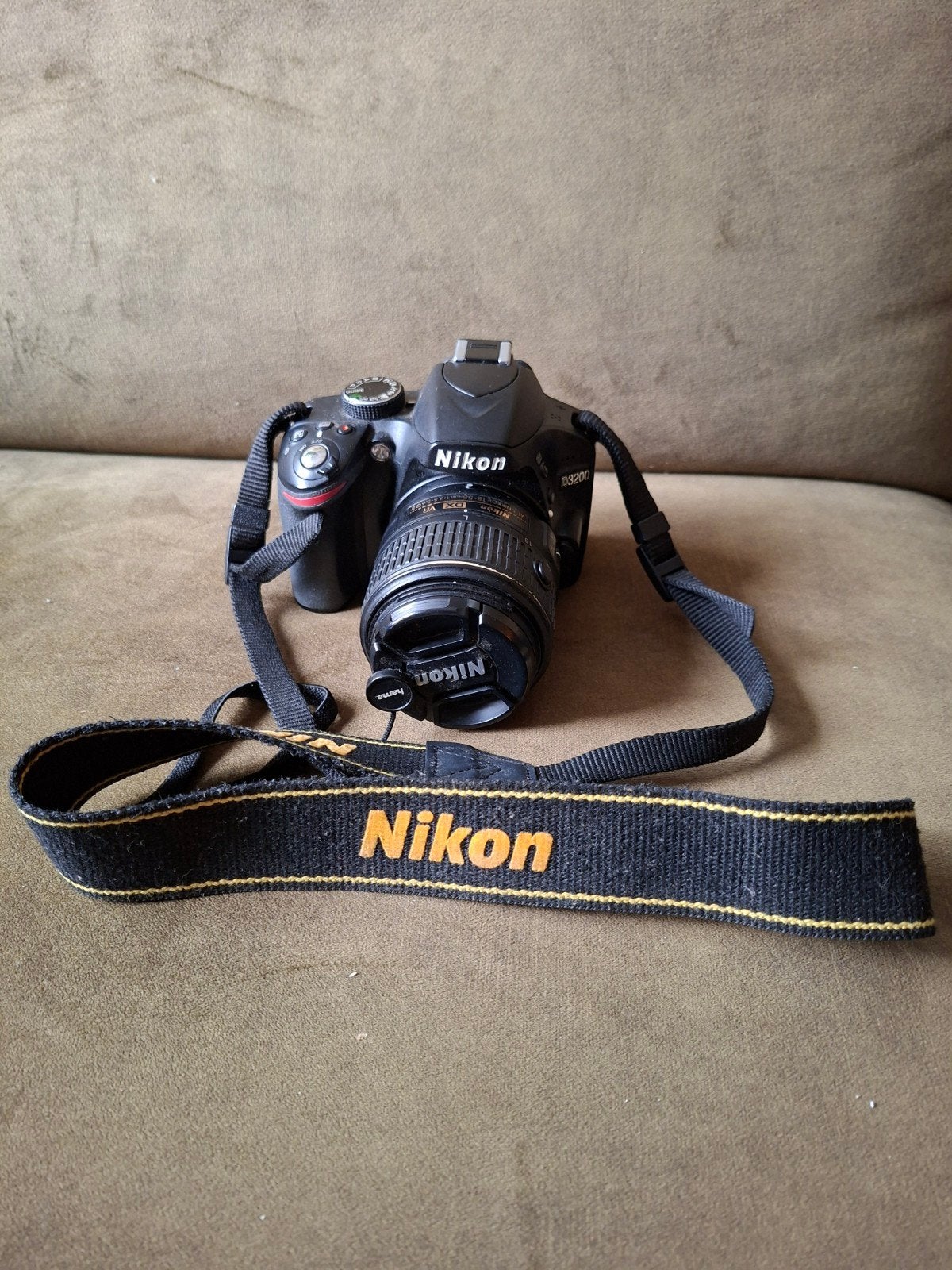Nikon D3200 Spiegelreflexcamera met AF-S DX 18-55 VR II Kit, Ophalen, Beeldstabilisatie, Gebruikt, Spiegelreflex