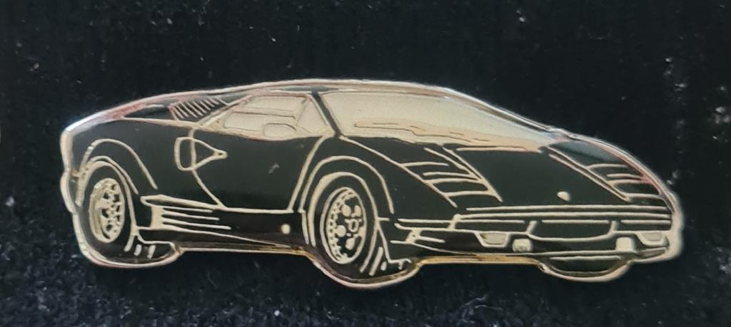 Lambourghini Countach pin- zwart, Verzamelen, Speldjes, Pins en Buttons, Verzenden, Nieuw, Transport, Speldje of Pin