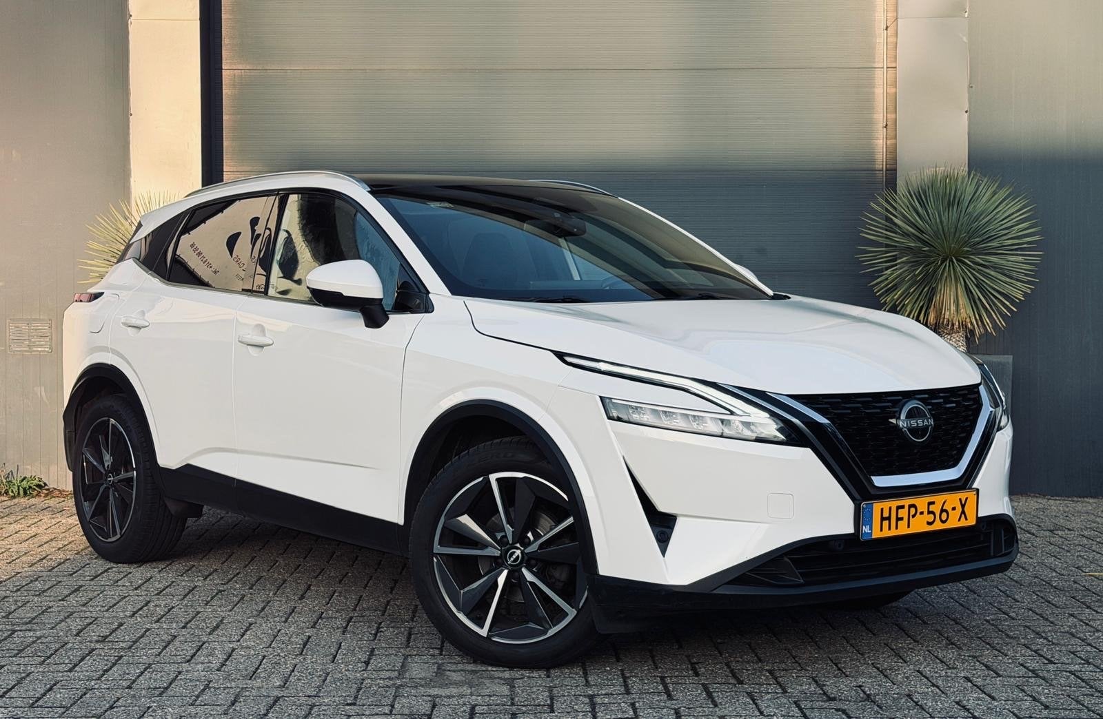 Nissan Qashqai 1.3 Mild 158pk Xtronic 2023 Wit, 1800 kg, 157 pk, Wit, Bedrijf