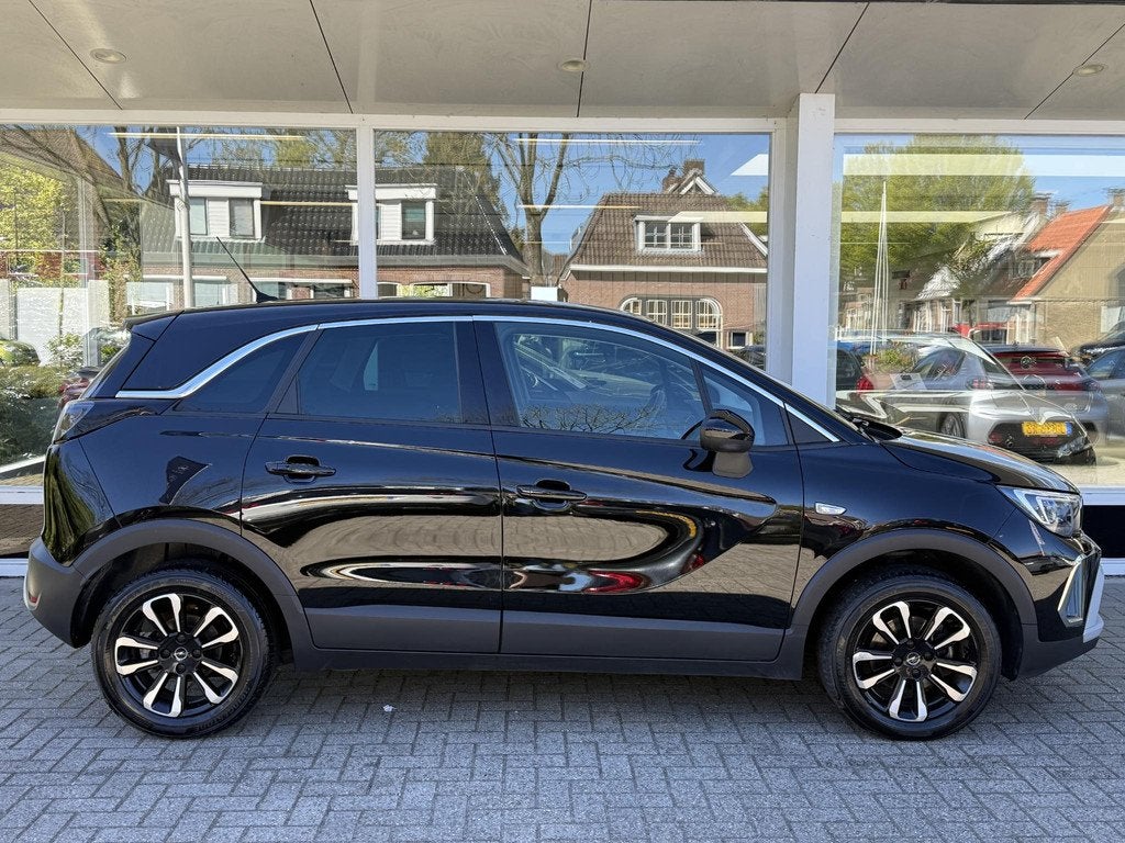 Opel Crossland 1.2T Automaat Elegance | AGR Comfortstoel | A, Auto's, Opel, Gebruikt, 1199 cc, Zwart, 600 kg