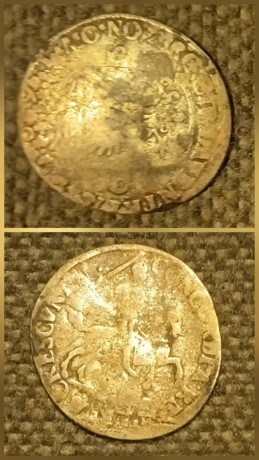 Zilveren Rijderschelling 1691 - Zutphen, Postzegels en Munten, Munten | Nederland, Ophalen, Vóór koninkrijk, Zilver, Overige waardes