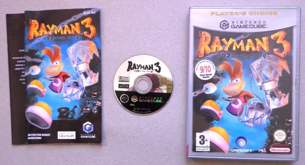 RayMan 3 Hoodlum Havoc voor de GameCube Compleet, Spelcomputers en Games, Games | Nintendo GameCube, Avontuur en Actie, 1 speler