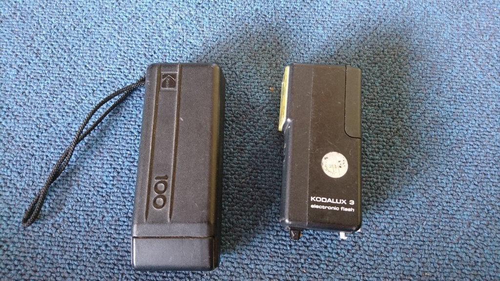 fototoestel kodak met losse flitser, Ophalen, Gebruikt, Compact, Kodak