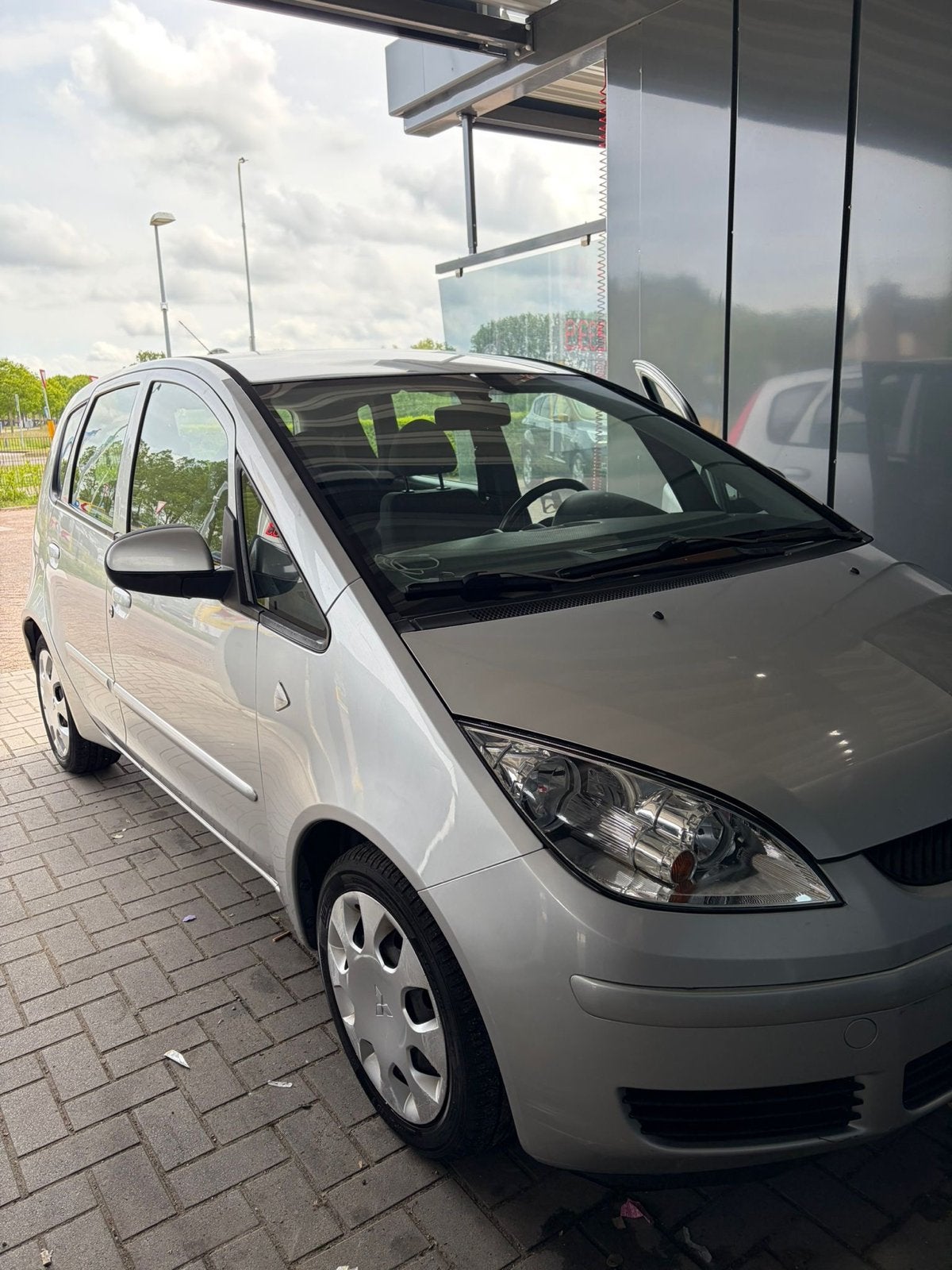 Mitsubishi Colt 1.3 CZ5 2005 Grijs (apk tot 2027/03), Auto's, 31 €/maand, Colt, Origineel Nederlands, Handgeschakeld