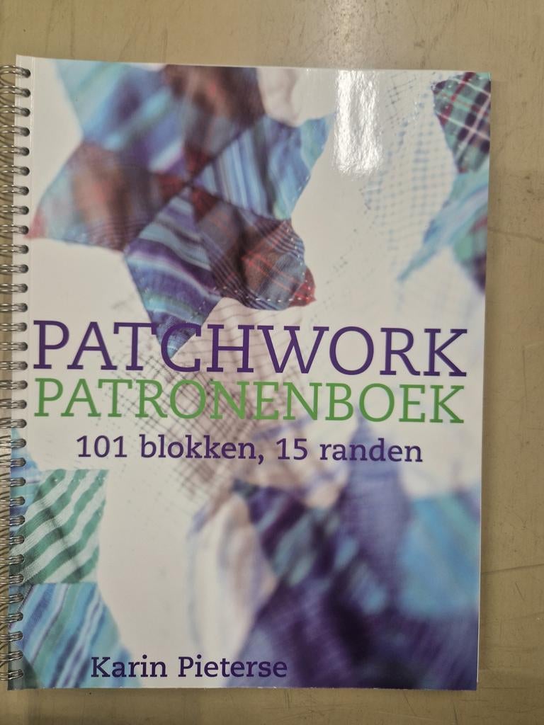 Patchwork Patronenboek Karin Pieterse, Hobby en Vrije tijd, Ophalen of Verzenden
