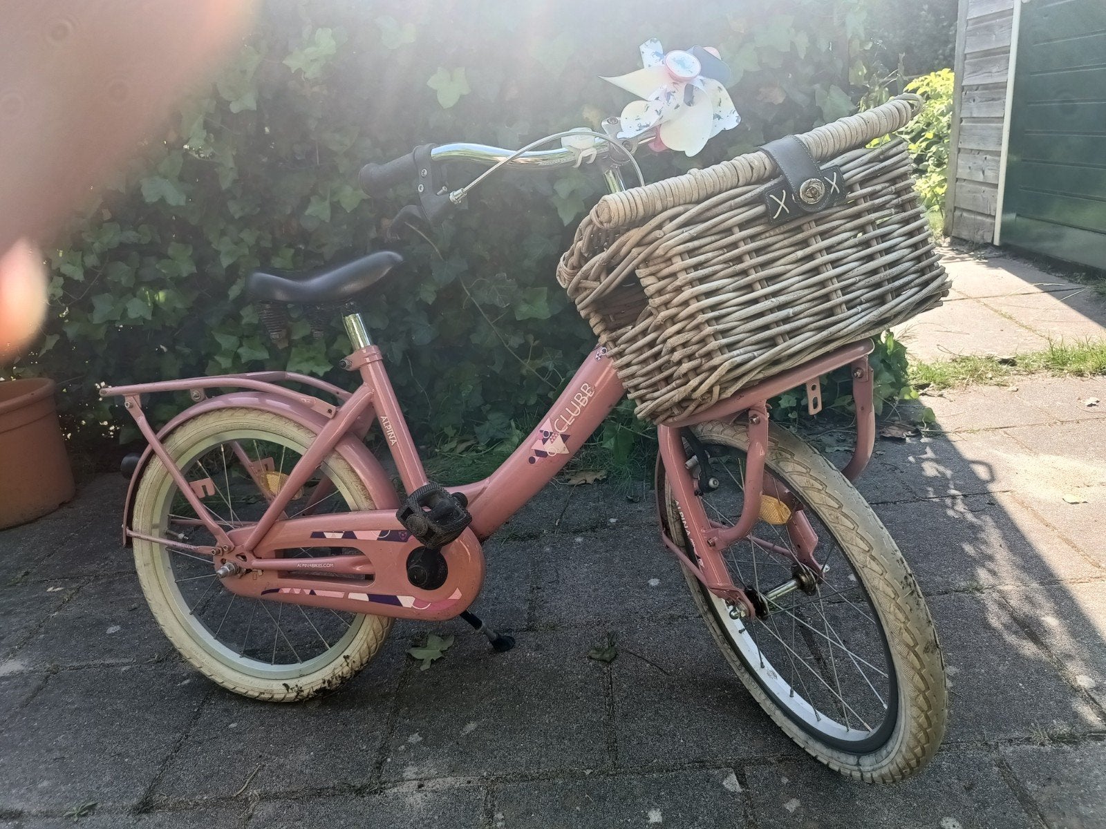 Alpina Clubb kinderfiets 18 inch roze, Ophalen of Verzenden