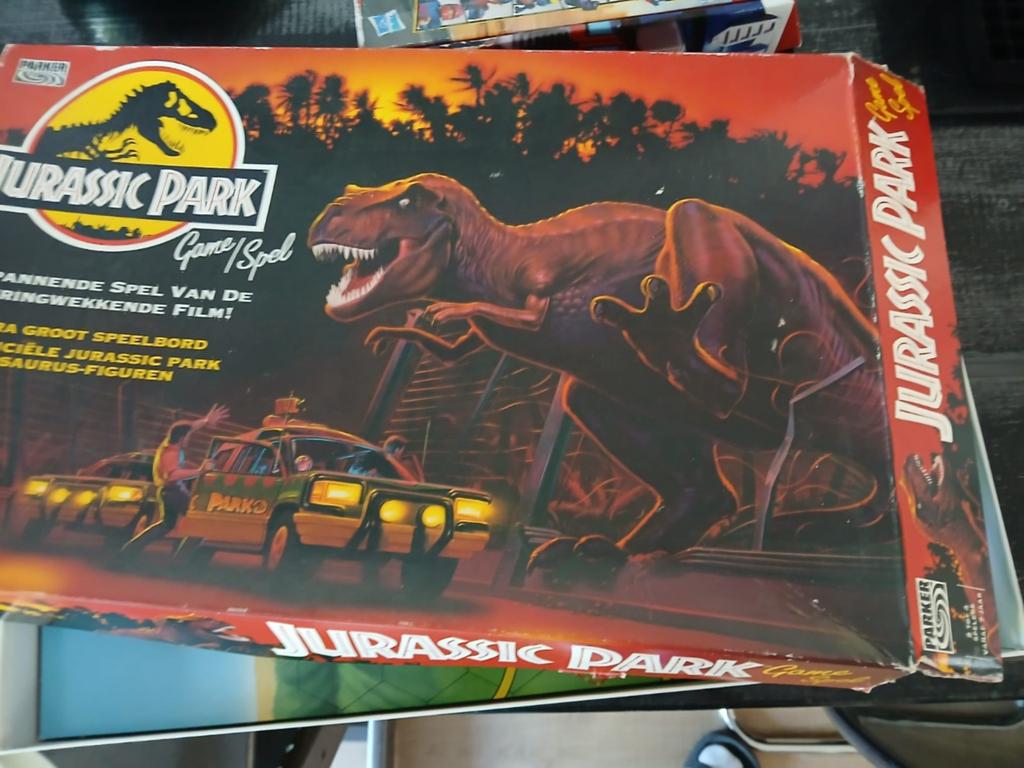 Jurrasic park bordspel parker, Vijf spelers of meer, Ophalen of Verzenden, Gebruikt, Parker