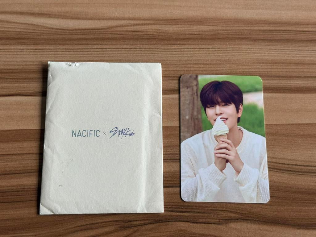 Stray Kids Seungmin photo card nacific, Ophalen of Verzenden, Zo goed als nieuw, Foto of Kaart
