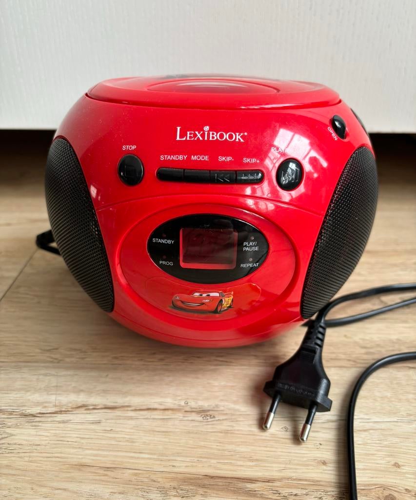 Kinder Radio / CD Speler - Cars - Lexibook, Ophalen of Verzenden, Gebruikt, Radio, Met cd-speler