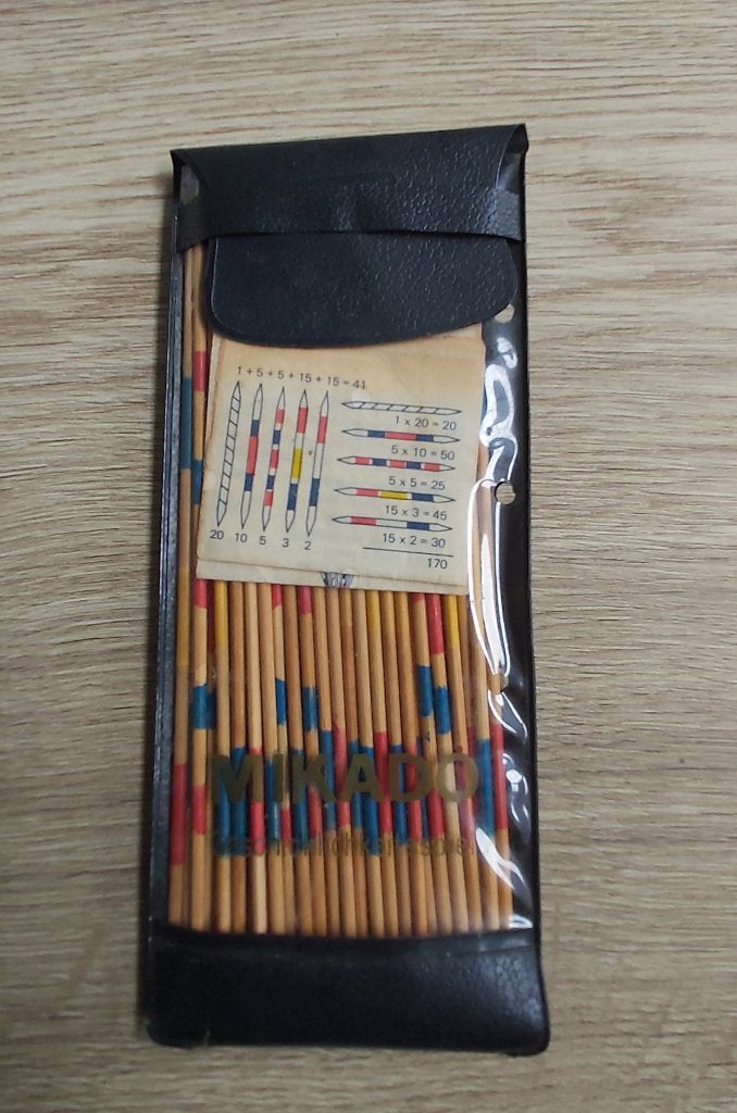 Vintage Mikado Spel Bary Spielwaren (jaren 60/70), Ophalen of Verzenden, Gebruikt