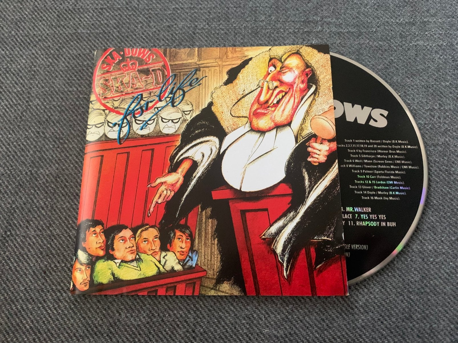 The Ska-Dows “Ska’d For Life”, Cd's en Dvd's, Ophalen of Verzenden, Zo goed als nieuw