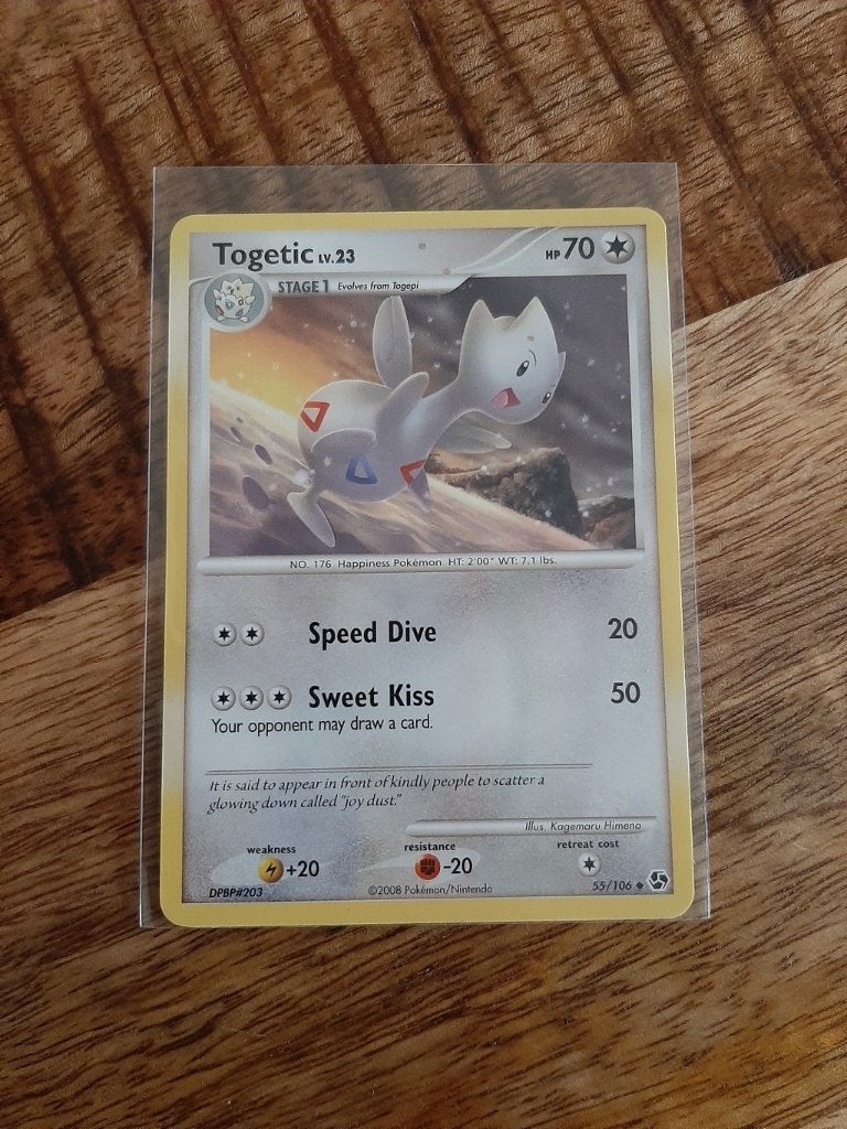 Togetic #55, Non Holo, Pokemon Great Encounters, Ophalen of Verzenden, Nieuw, Losse kaart
