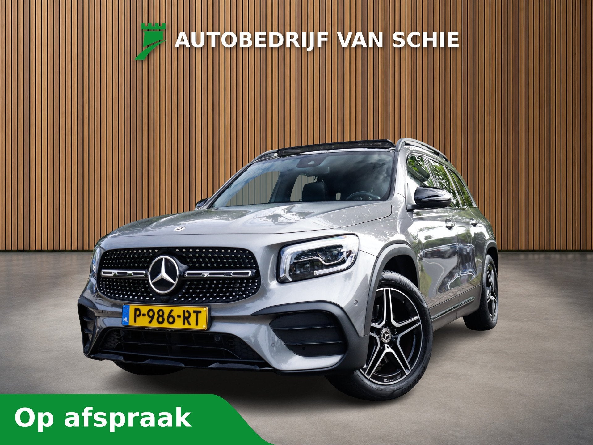 Mercedes-Benz GLB 200 Business Solution AMG 2e-Eig. & Keurig, Auto's, 12 maanden, 4 cilinders, Origineel Nederlands, Bedrijf