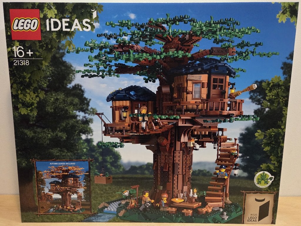 (GESEALD) Lego 21318 Tree House, Lego, Nieuw, Ophalen of Verzenden, Complete set