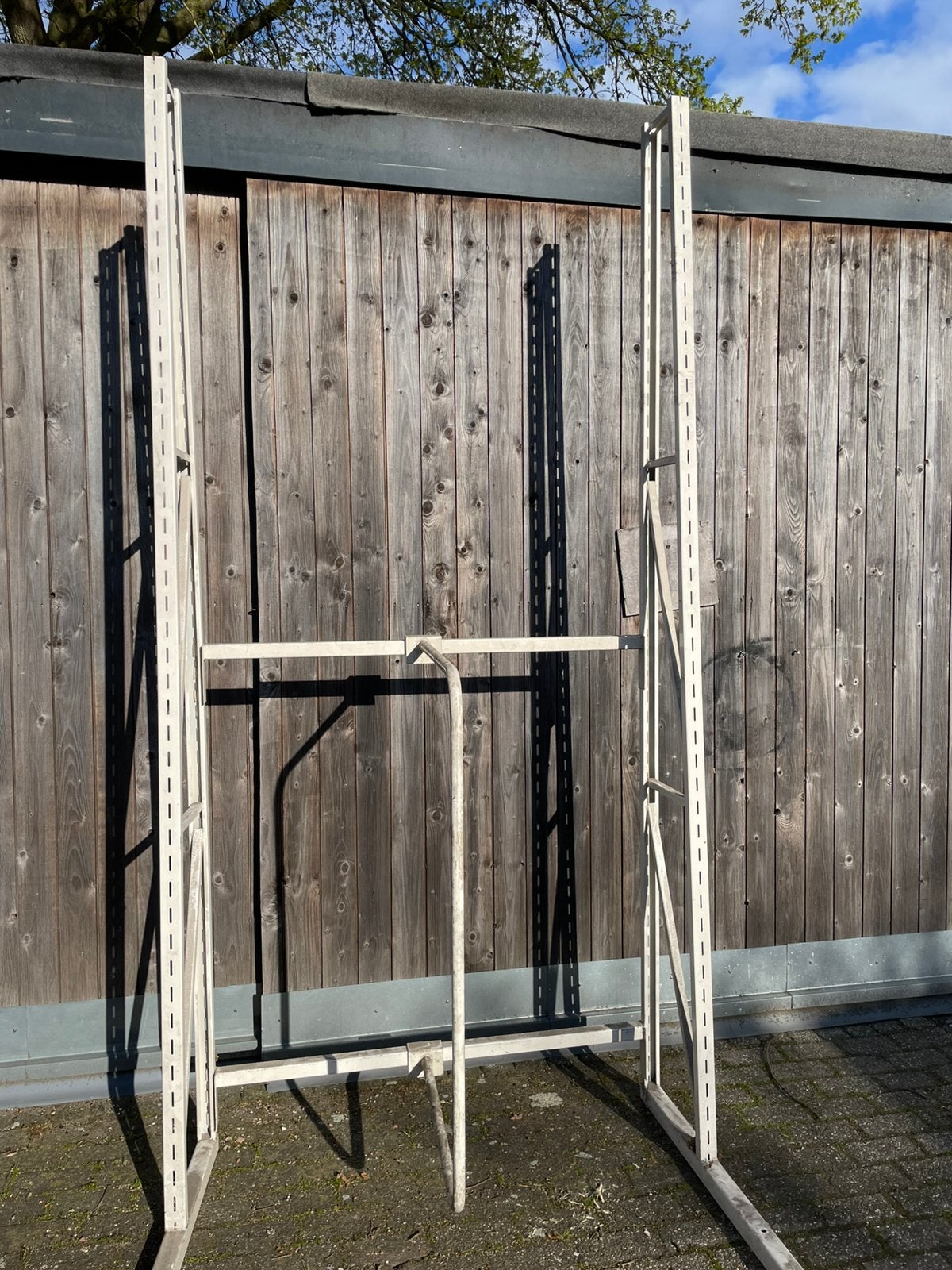 modulair metalen opslagsysteem hout zink, Ophalen, Zo goed als nieuw, Overige typen, 5 meter of hoger