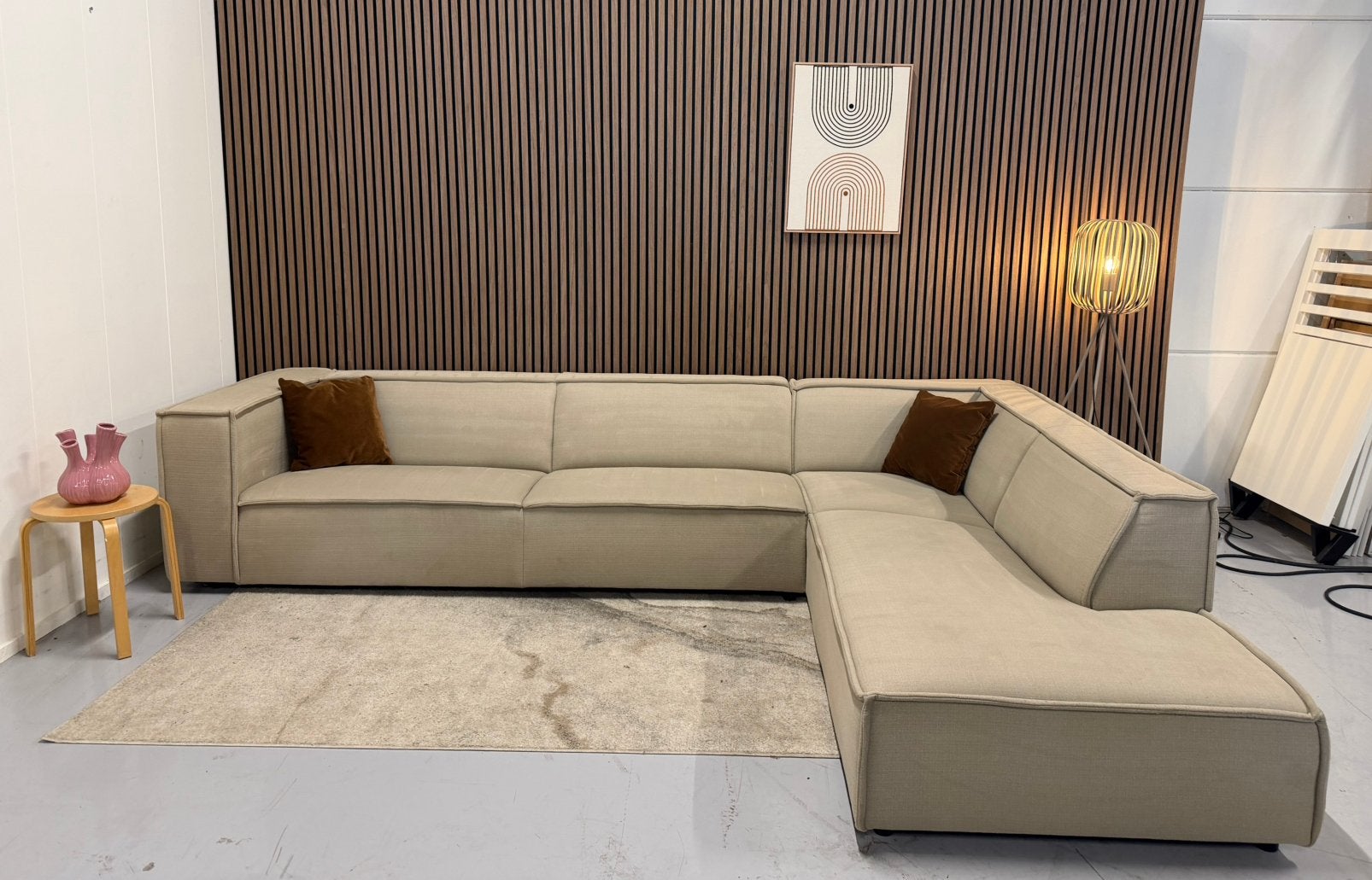 By Sidde - Hoekbank - Oat Beige - Zeer Nette Staat
