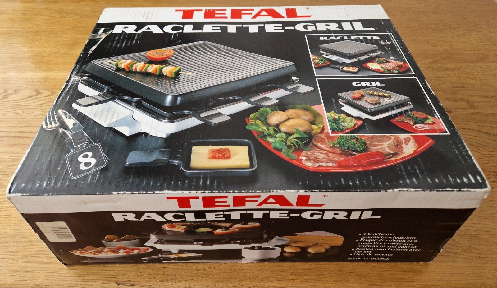 Tefal gourmetstel, Witgoed en Apparatuur, Gourmetstellen, Ophalen, Gebruikt, 8 personen of meer