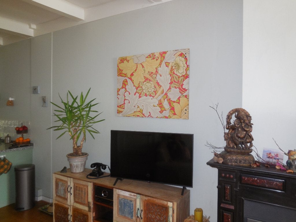 Schilderij William Morris Arts and Crafts, Ophalen of Verzenden, Op houten frame, Bloemen