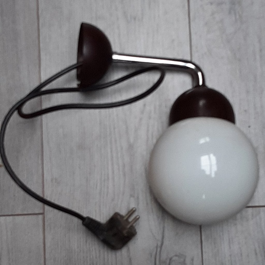 Vintage wand lampje / wandlampje bakeliet armatuur, Ophalen
