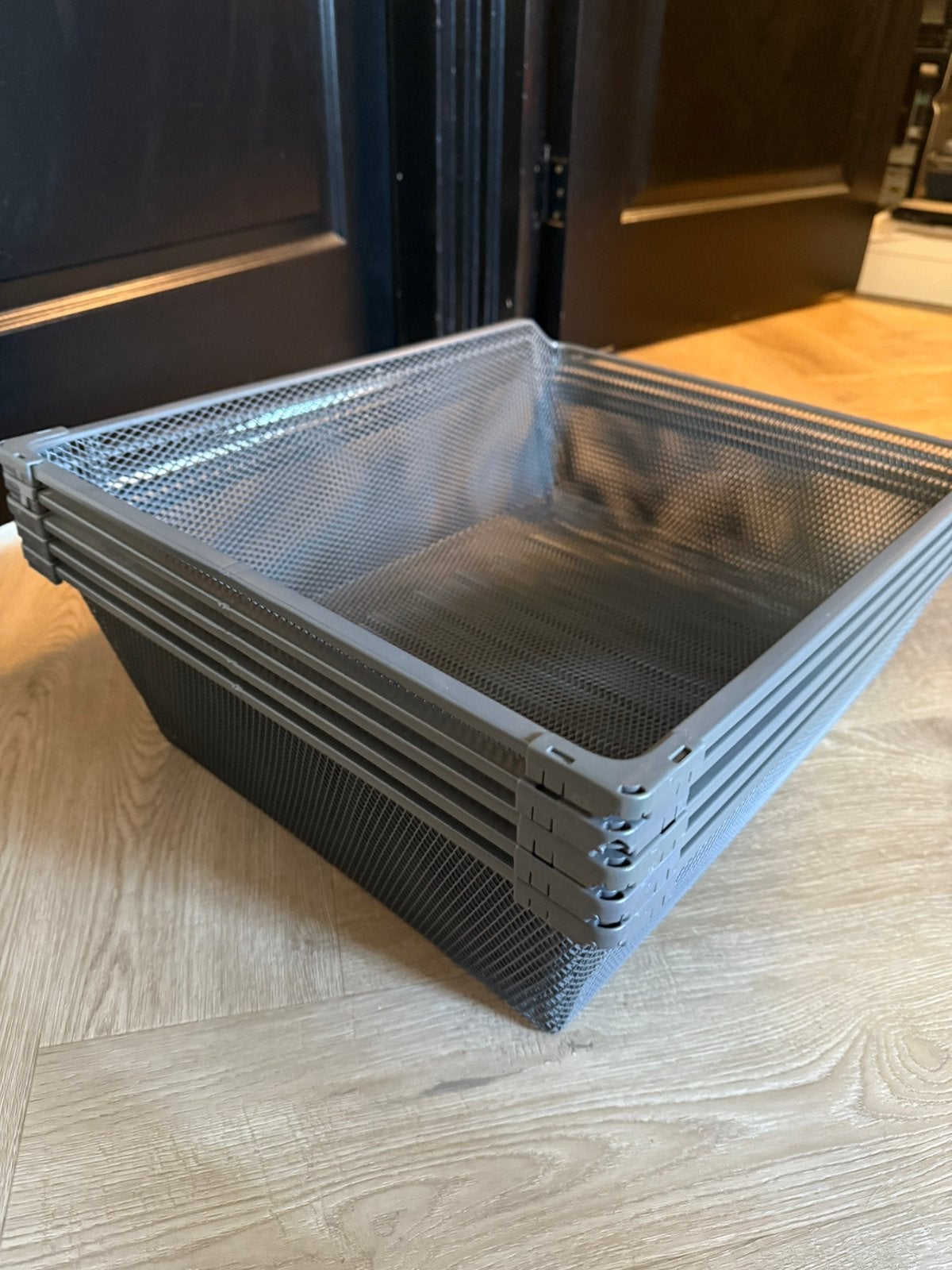 Ikea opbergmandjes 5 stuks, Doos, Minder dan 35 cm, Minder dan 50 cm, Ophalen of Verzenden