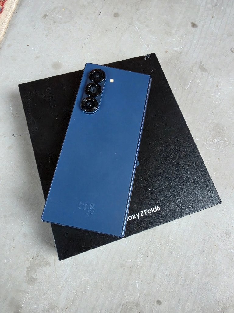 Samsung Galaxy Z Fold6 512GB, Telecommunicatie, Ophalen, Blauw, Touchscreen, 512 GB
