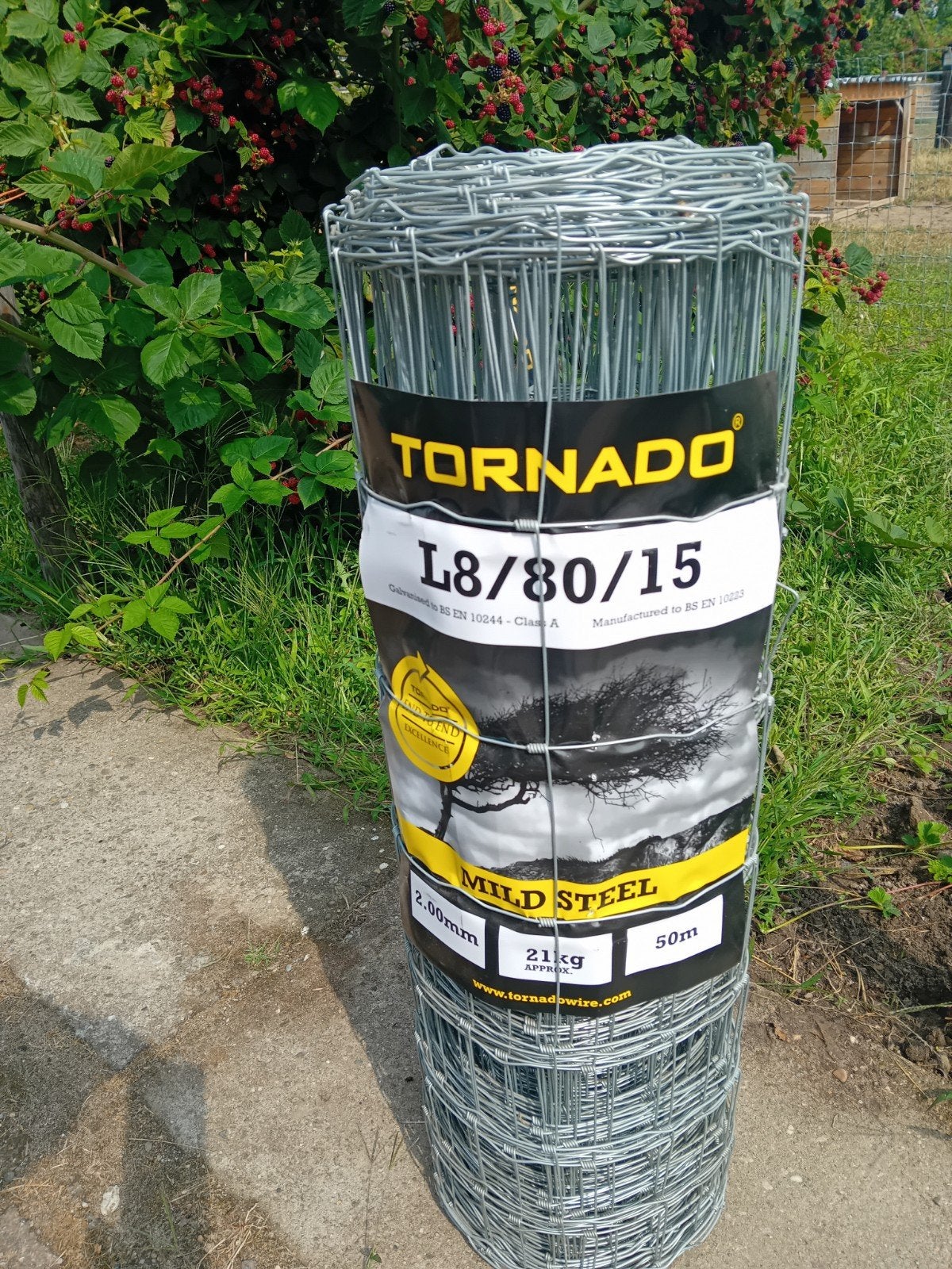 Nieuwe rol tornado schapengaas 80 cm., Ophalen, Nieuw, 20 meter of meer