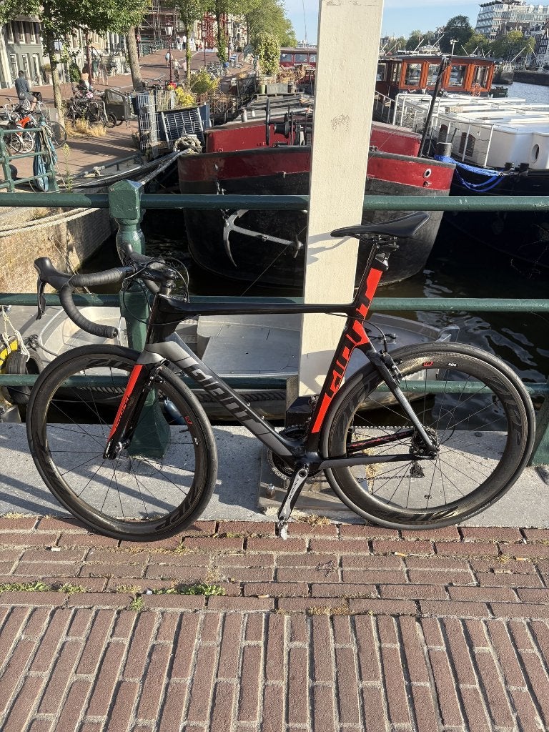 Giant Propel Advanced SL Dura-Ace Zipp carbon maat L, Ophalen, 28 inch, Gebruikt, Carbon