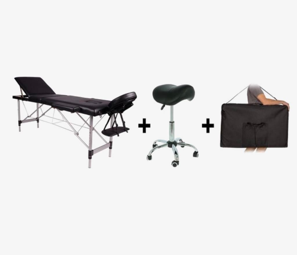 Massagetafel incl. Zadelkruk NIEUW!!, Ophalen of Verzenden, Zo goed als nieuw, Massagetafel