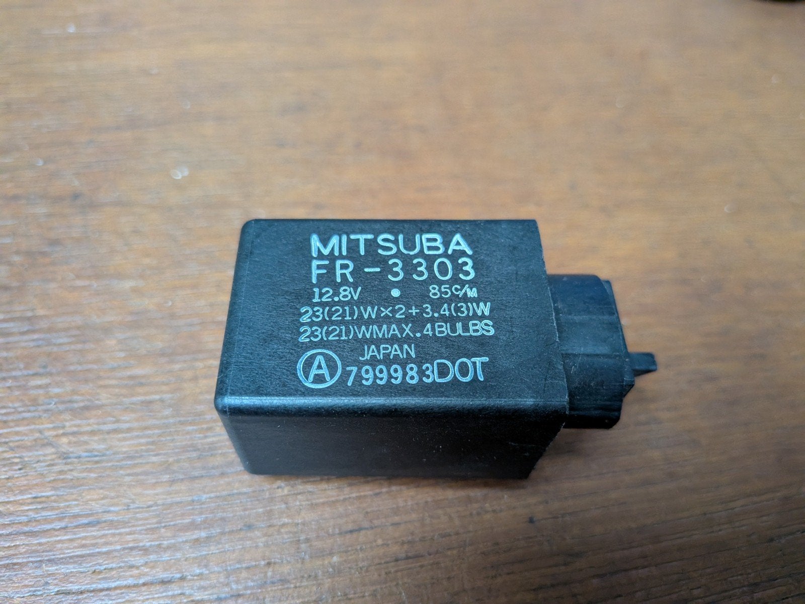 Mitsuba FR-3303 Knipperlicht Relais Honda Yamaha, Ophalen of Verzenden, Gebruikt