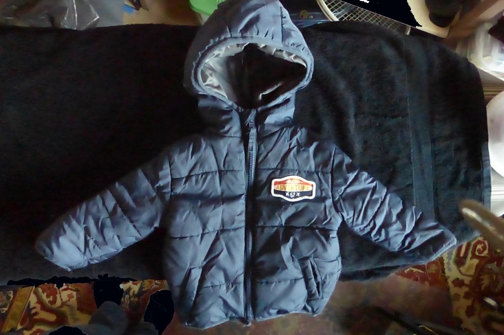 jongens winterjas blauw , maat:74, Zeeman, Gebruikt, Ophalen of Verzenden, Jasje