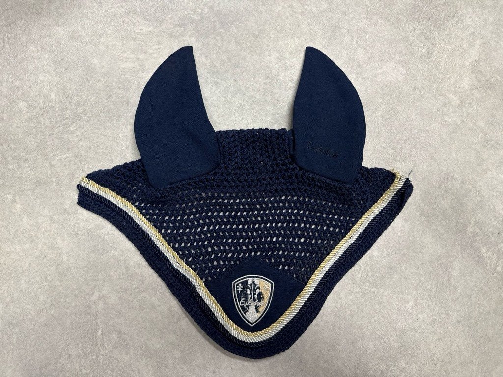 Eskadron oornetje blauw cob, Dieren en Toebehoren, Paarden en Pony's | Hoofdstellen en Tuigage, Ophalen of Verzenden, Gebruikt