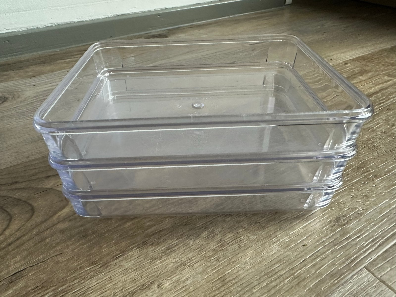 Mepal Rosti transparante bakjes zonder deksel, Voorraadpot, Ophalen of Verzenden, Gebruikt, Kunststof
