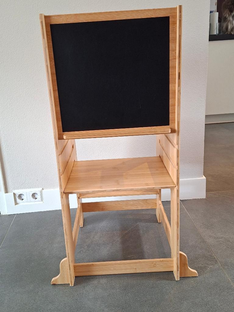 Houten leertoren, Ophalen, Zo goed als nieuw, Overige typen, Aanschuifbaar
