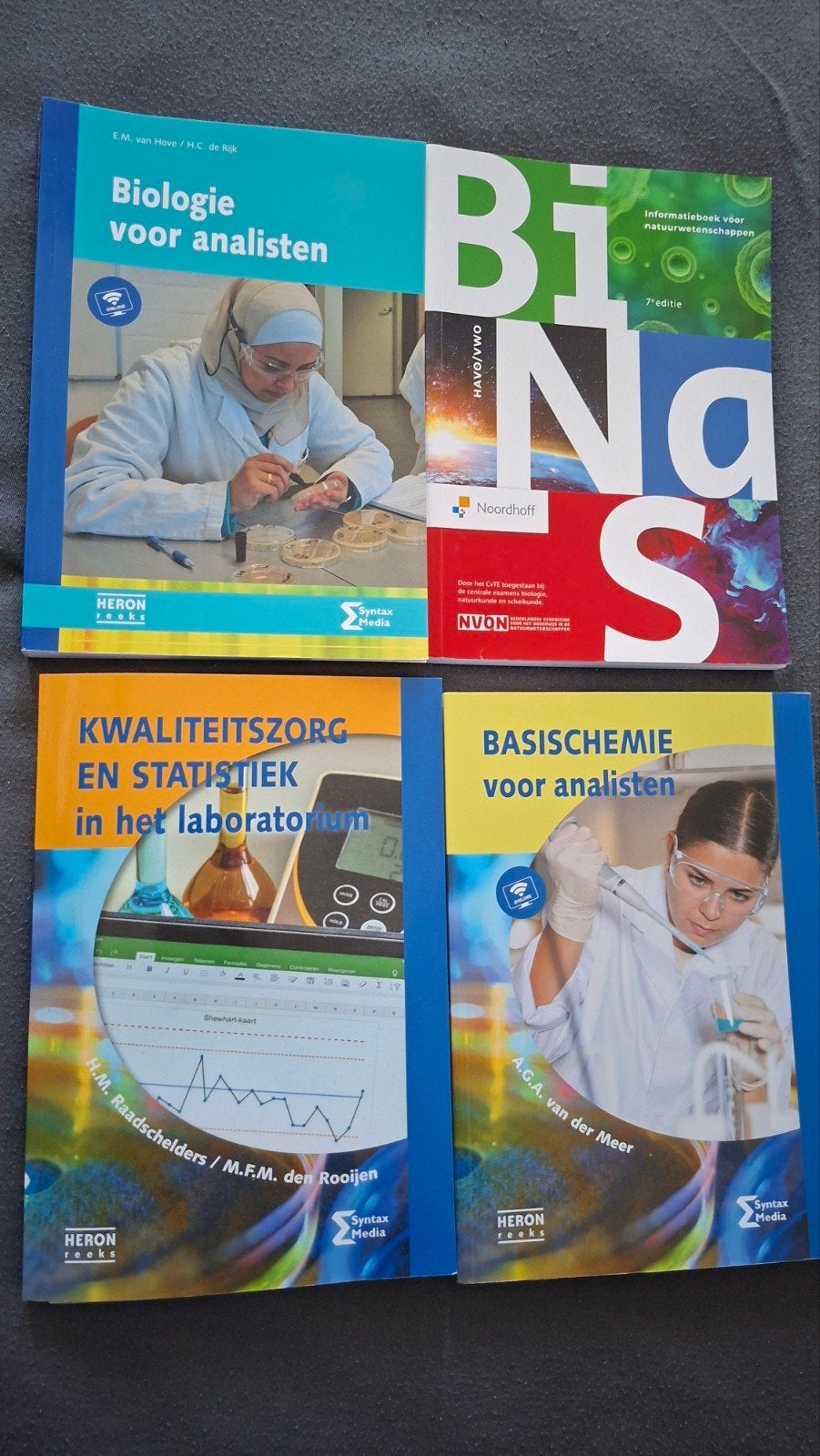 MBO Laboratoriumtechniek boeken, Boeken, Ophalen of Verzenden, Zo goed als nieuw, Overige niveaus