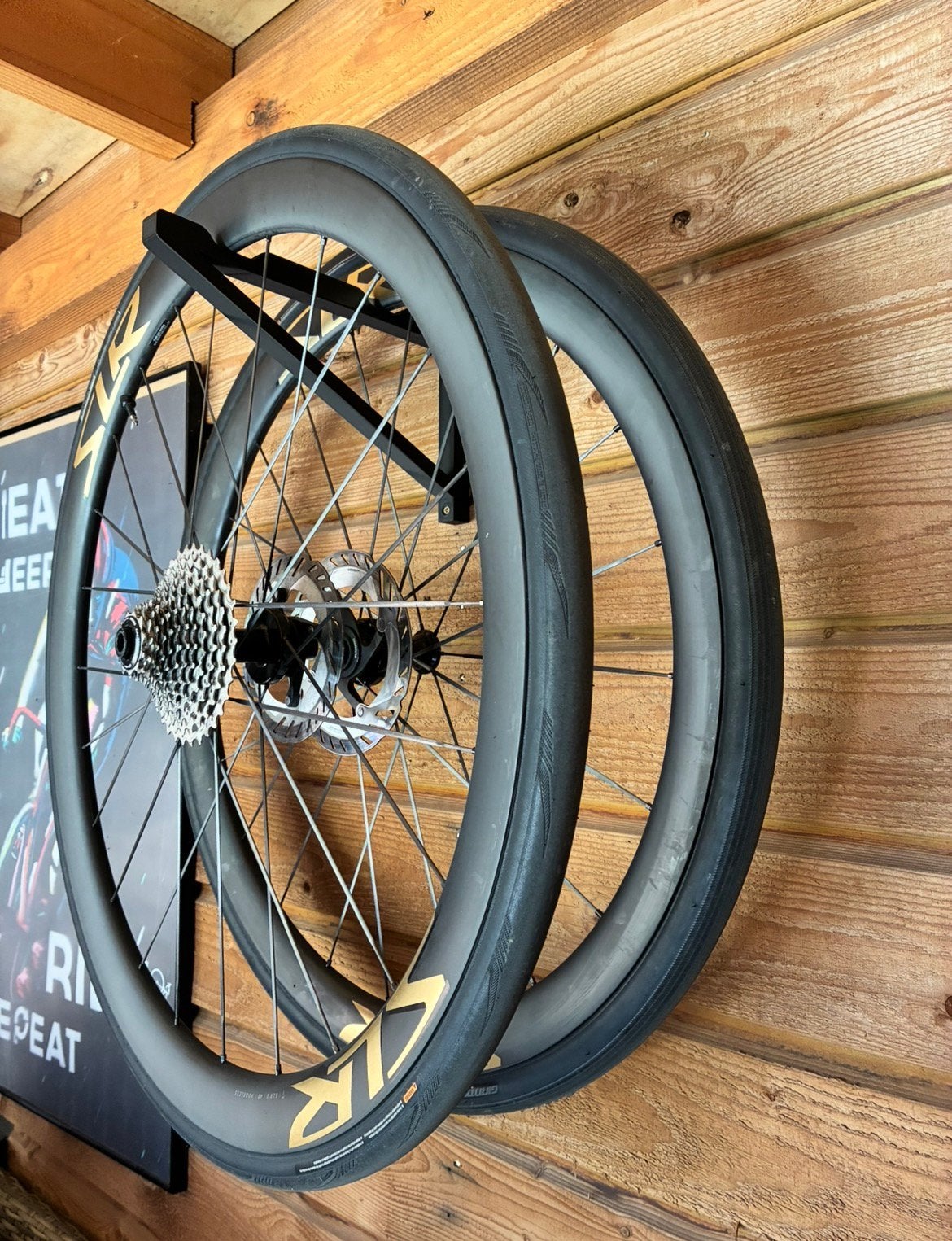 Fiets wiel ophangsysteem, Ophalen of Verzenden, Zo goed als nieuw, Racefiets, Wiel