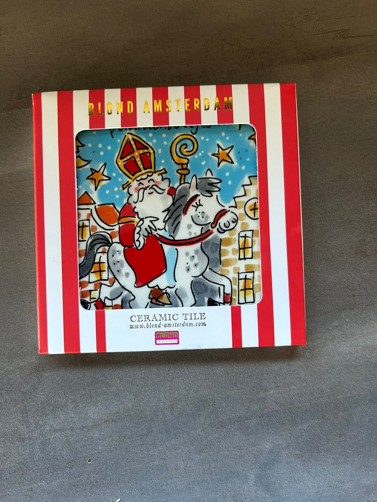 Blond Amsterdam tegel sinterklaas., Ophalen, Overige typen, Nieuw, Overige stijlen