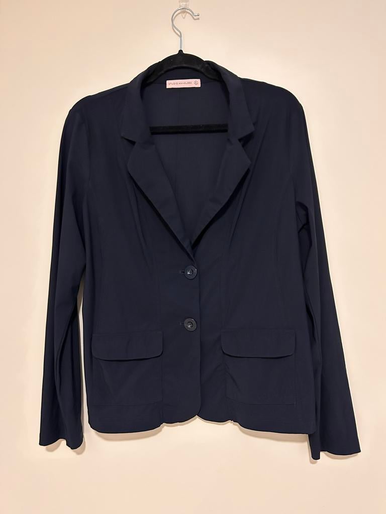 Blazer colbert jasje Studio Anneloes XL, Kleding | Dames, Jasjes, Kostuums en Pakken, Zo goed als nieuw, Maat 46/48 (XL) of groter