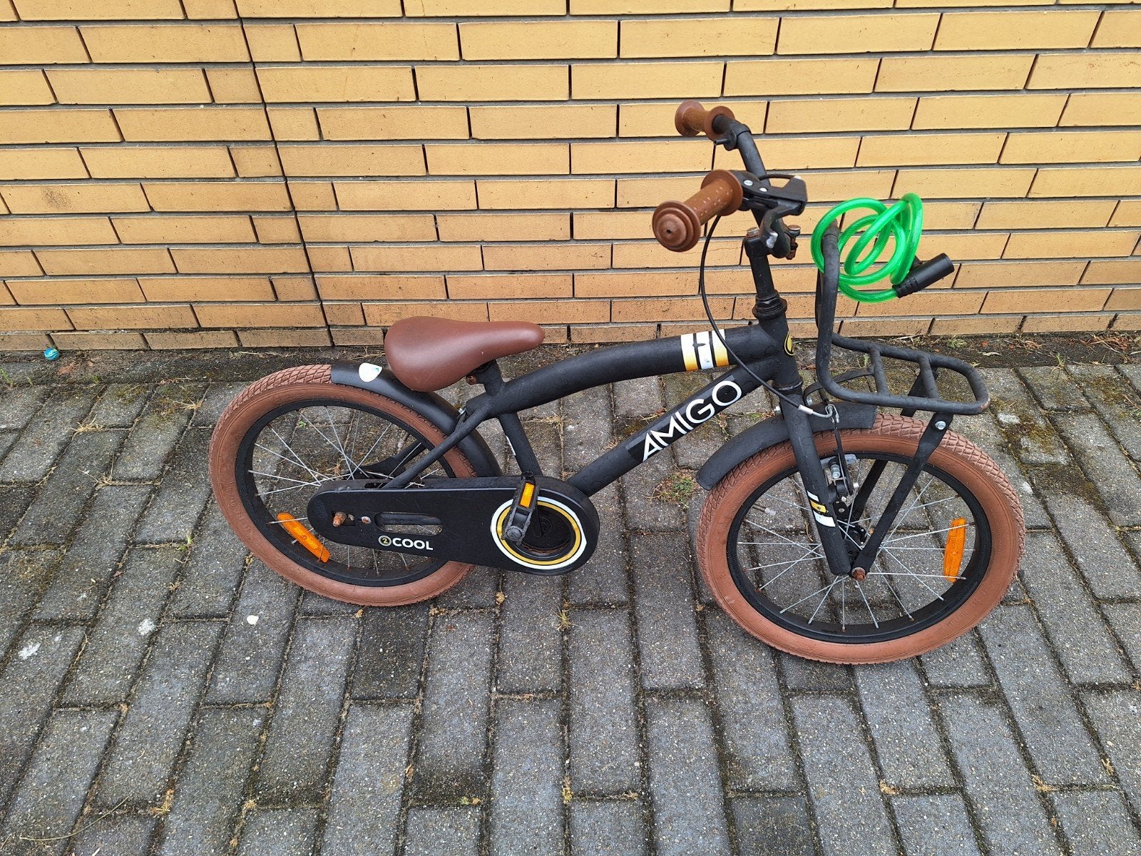AMIGO 2Cool Jongensfiets, Ophalen, Staal, 16 tot 20 inch