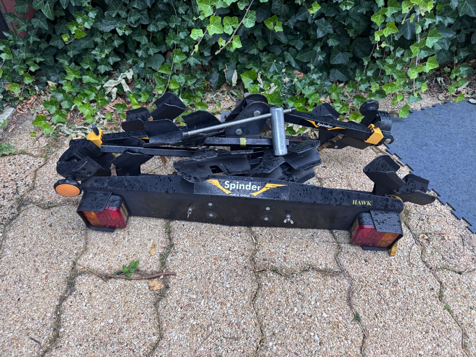 Spinder Hawk Trekhaakdrager voor 2 fietsen, Ophalen, 2 fietsen, Gebruikt, Trekhaakdrager