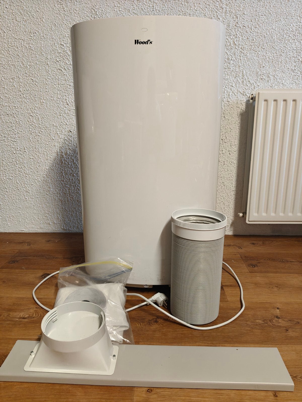 Wood's AC Cortina Mobiele Airconditioner 3.52 kW, Ophalen, Minder dan 60 m³, 3 snelheden of meer, Zo goed als nieuw