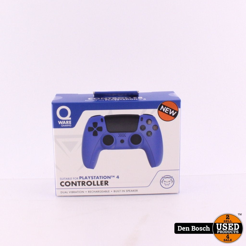 Qware PS4/PS3 Controller Blauw | NIEUW, Qware, Nieuw, Info@qware.co.uk, QWARE Limited
Cromwell House
15 Andover Road
Winchester, Hampshire SO23 7BT
United Kingdom