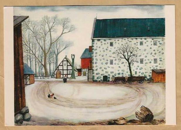 Ansichtkaart. Original Emil Johanson-Thor., Ophalen of Verzenden, 1940 tot 1960, Ongelopen, Ambachten of Beroep