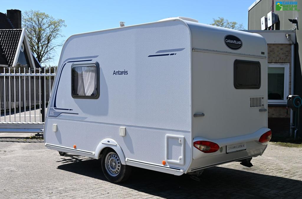 Caravelair Antarès 335 Lichtgewicht|Fietsdrager/ Voortent, Standaardzit, Tot en met 2, 500 - 750 kg, Caravelair