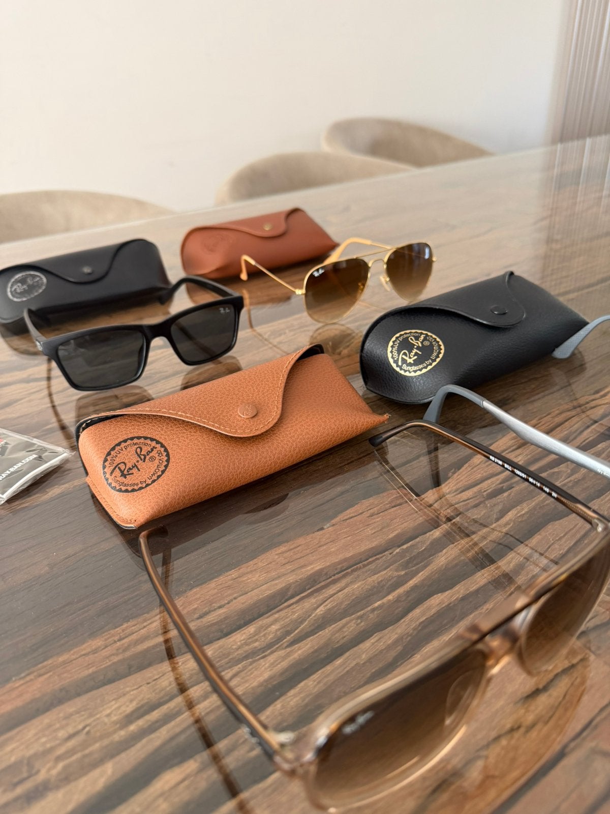 Ray ban zonnebrillen, Ophalen of Verzenden, Zo goed als nieuw, Zwart, Ray-Ban